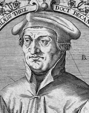 Portrait von Johannes Cochlaeus (1479 - 1552)