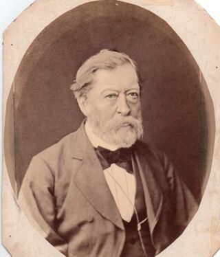 Porträt Alfred Dörffel (1821-1905)