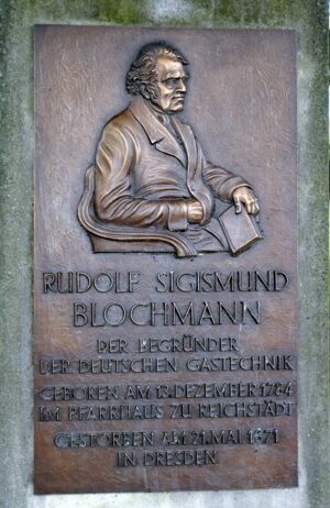 Jörg Hennersdorf: Gedenkstein für Rudolf Sigismund Blochmann, Klingenberg, 2005, ISGV, Bildarchiv, BSNR 117859