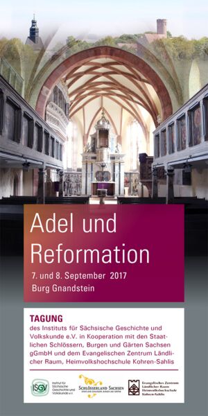 Flyeransicht: Adel und Reformation