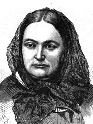 Porträt von Marie Simon (1824-1877)